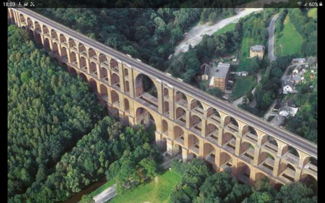 Eisenbahnromantik Im Urlaub Heinsdorfergrund Exterior foto